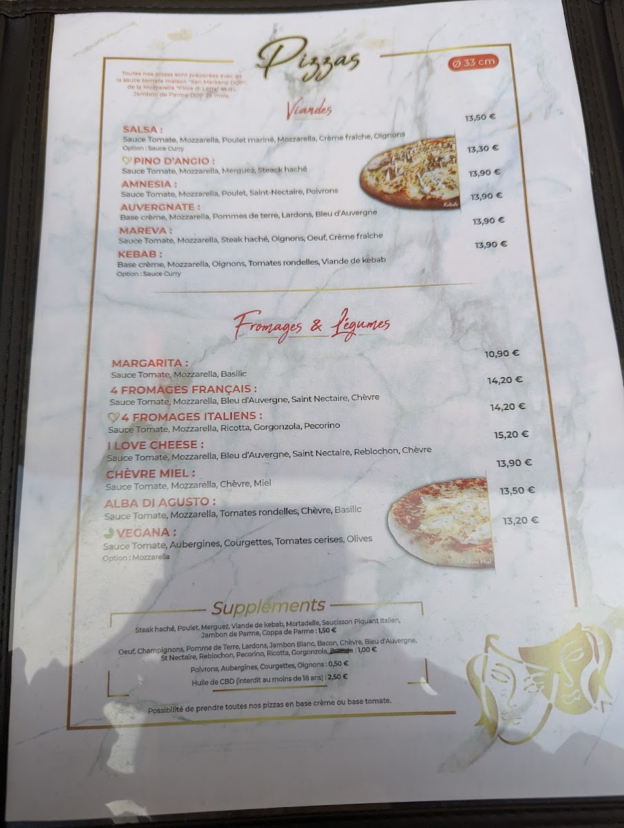 Menu Pizza Maestro Montluçon-7